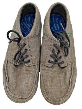 Sanuk | Shoes | Sanuk Mens Pick Pocket Gray Grey Canvas  display picture 3